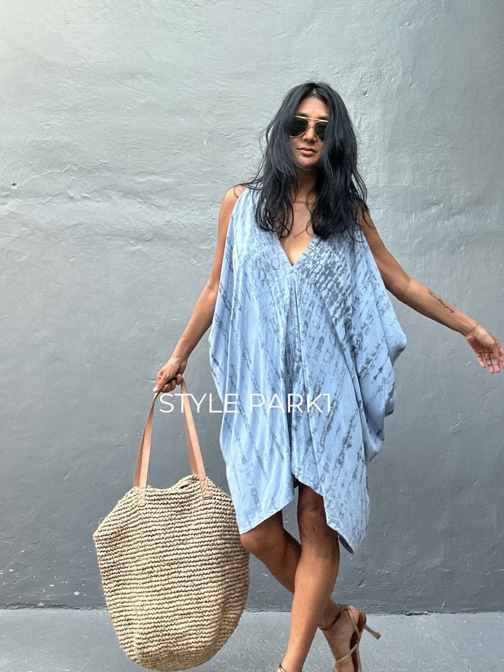 STYLE PARK ‘DEWI’ SARI SHORT DRESS - BNWT - ONE SIZE